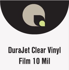 DuraJet Clear Vinyl Film 10 Mil