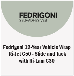 Fedrigoni Vehicle Wrap Vinyl | RI-JET C50 and RI-LAM C30