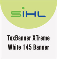 TexBanner XTreme White 145 Banner